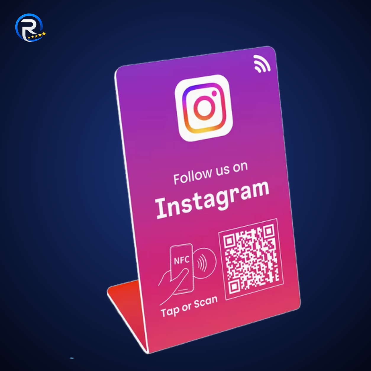 Instagram NFC stalak